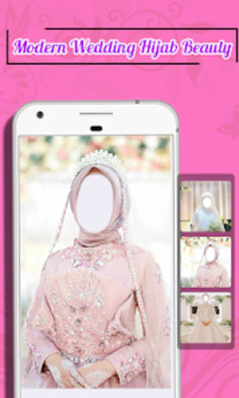 Modern Wedding Hijab Beauty
