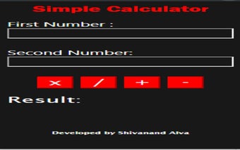 Simple Calculator