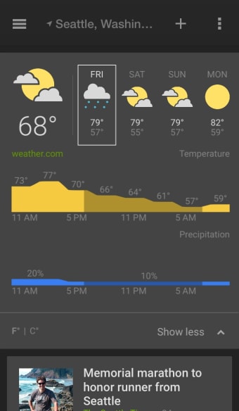 Google Actualités et météo