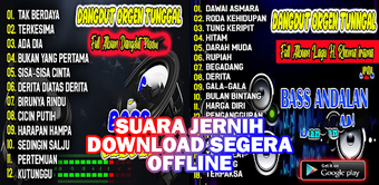 Dangdut Orgen Tunggal Full Bas