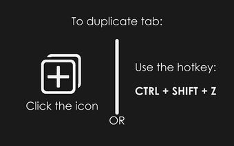 Duplicate Tab