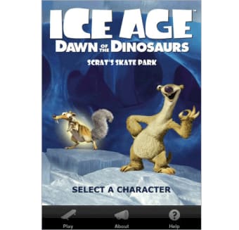 Ice Age Dawn of the Dinosaurs Scrat's Skate Park