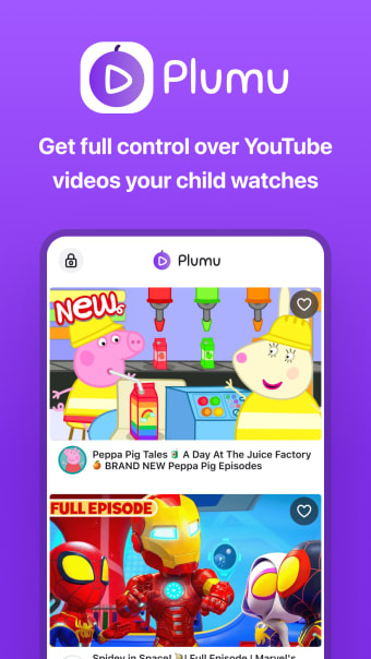 Plumu - Kid Safety for YouTube