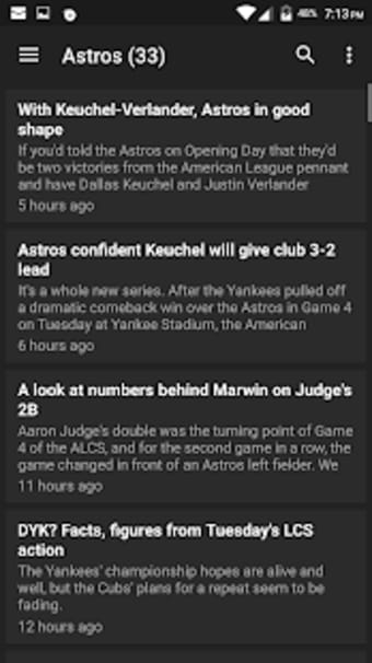 Baseball News