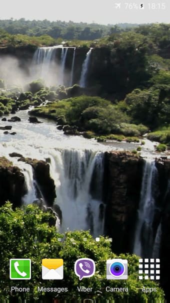 Video Wallpaper: Waterfall