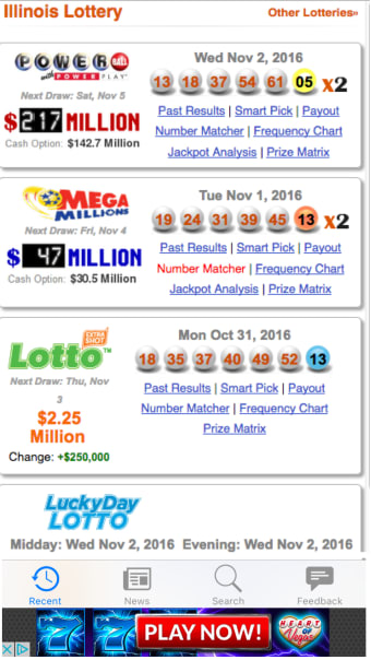Illinois Lotto Results