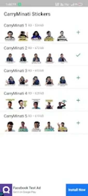CarryMinati Stickers For Whats