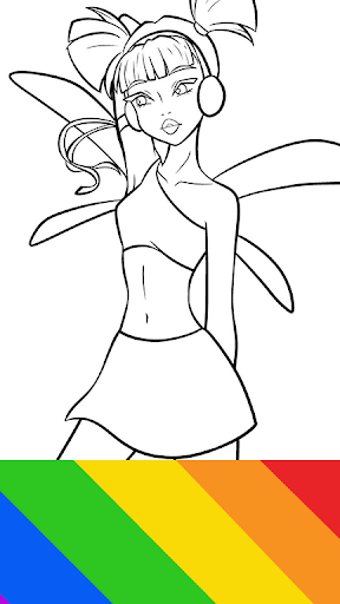 How to draw Winx Club