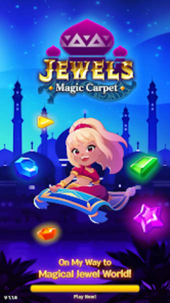 Jewels Magic Carpet : Match3