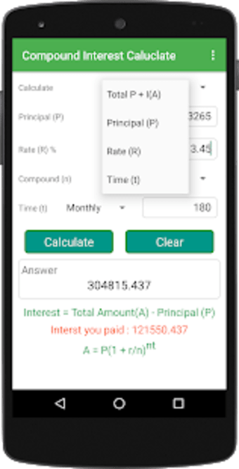 Compound Interest Calculator