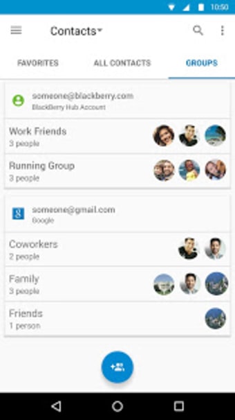 Contacts by BlackBerry