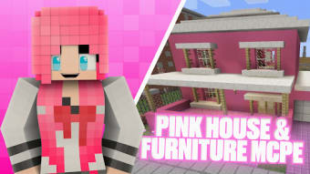 Pink house  furniture MCPE