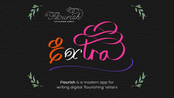 Flourish - Calligraphy Letteri