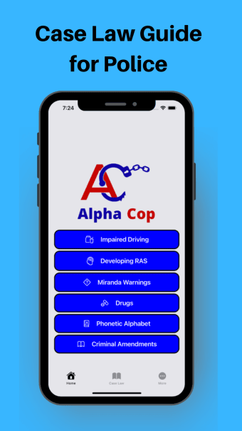 Alpha Cop - Case Law Guide