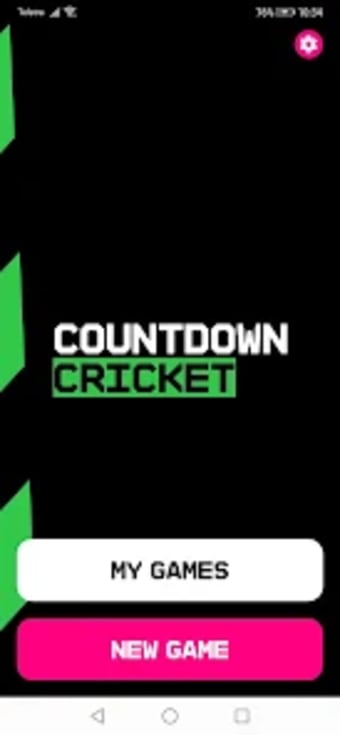 Countdown Cricket