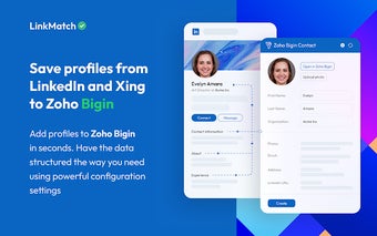 LinkMatch For Zoho Bigin