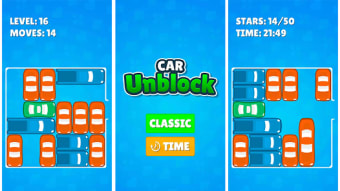Unblock Car Escape Puzzle Game
