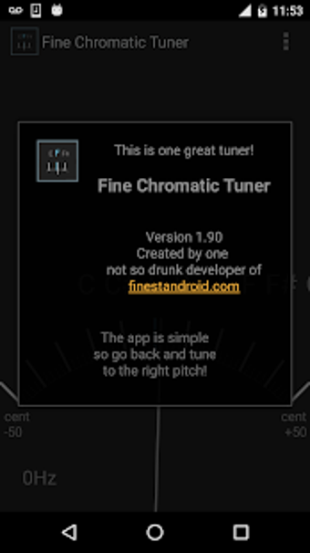 Fine Chromatic Tuner