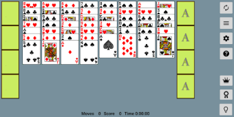 FreeCell with Leaderboards
