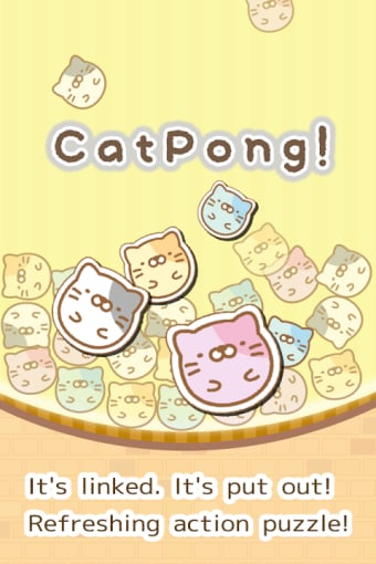 Cat Pong look tsumtsum puzzle