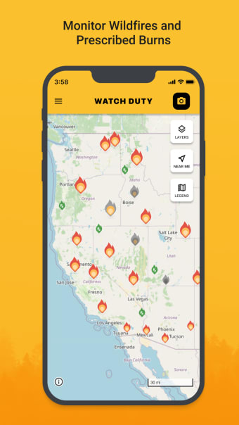 Watch Duty Wildfire