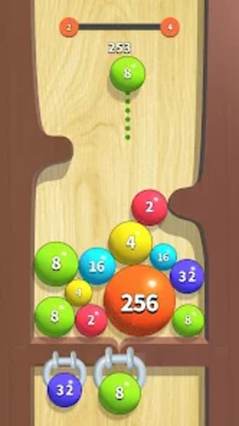 2048 Ball Games -Merge  Blob