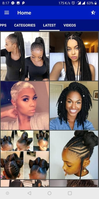 African Woman Hairstyle