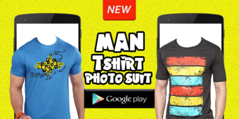 Man Tshirt Photo Suit