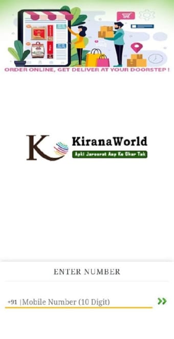 Kiranaworld- Online Grocery Shopping app