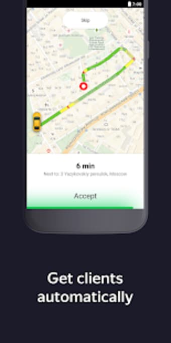 Taximeter  start driving a taxi today