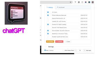 ChatGPT History utility