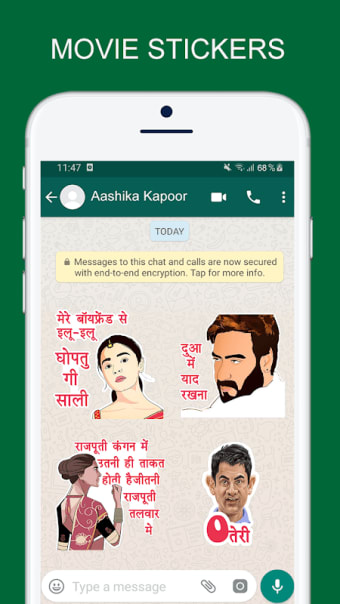 Hindi Movies Stickers For Whatsapp
