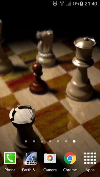 Chess Gyro 3D Parallax Live Wallpaper