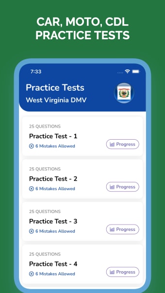 WV DMV Permit Test Prep