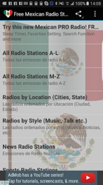 Mexican Radio Stations - Music & News