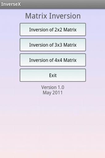 Matrix Inversion