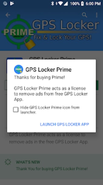 GPS Locker Prime