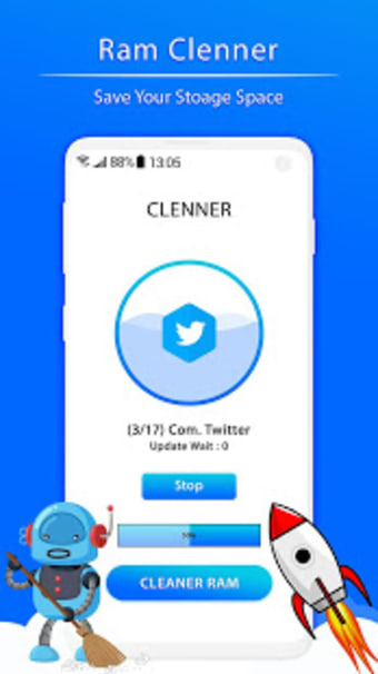 Speed Booster - 10 GB Ram Cleaner For Android
