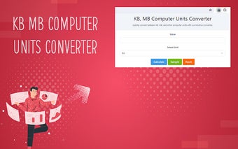 KB, MB Computer Units Converter