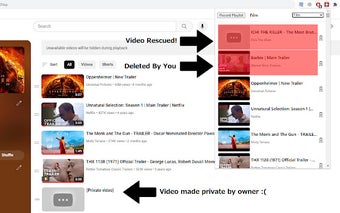 Youtube Playlist Rescue