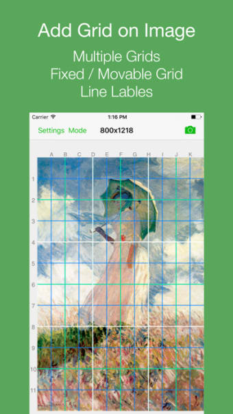 Grid  - Add grid on image