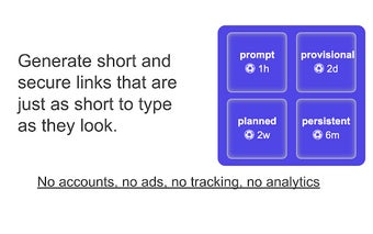 downsize | share short and secure links