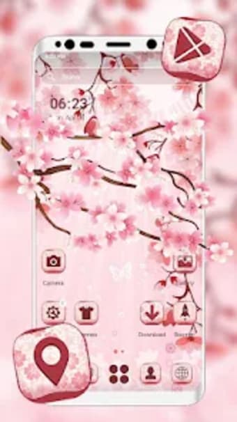 Cherry Blossom Launcher Themes