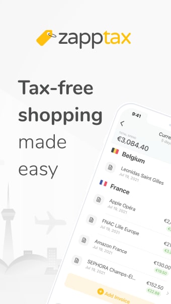 ZappTax  Shop Tax Free