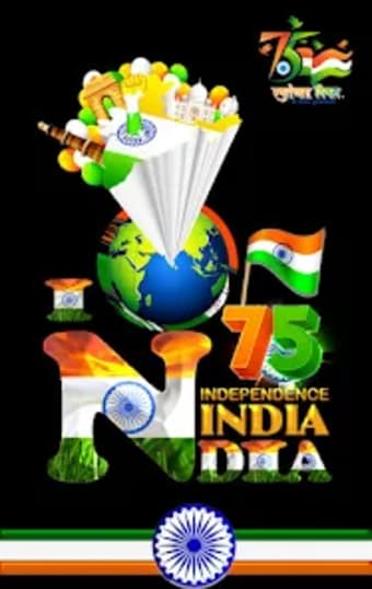 India Flag Name Art  Themes