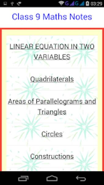 Class 9 Maths Notes