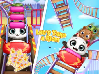 Panda Lu Fun Park  Carnival Rides  Pet Friends