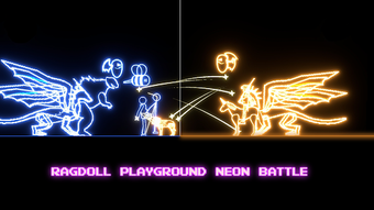 Ragdoll Playground Neon Battle