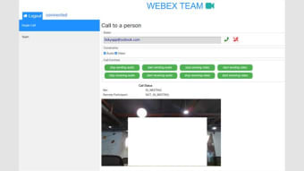Video Conferences using Webex