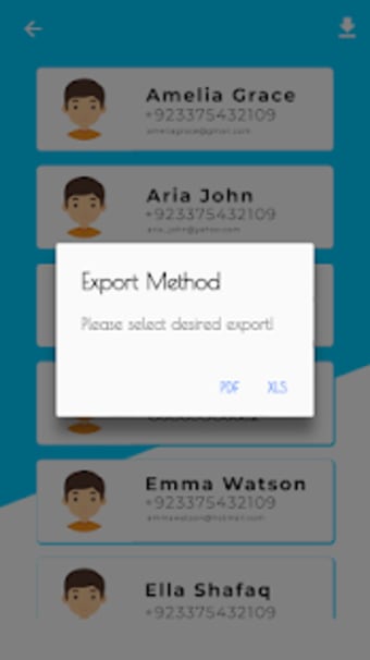 Import Export Contacts